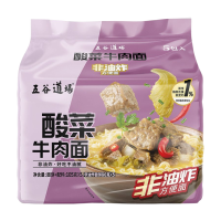 Wugudaochang Zuurkool Rundvlees Noodles 525 g