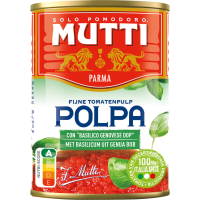 Mutti Tomatenpuree Met Basilicum   400 g