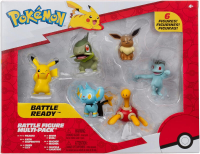 Pokémon Gevechtsfigurenset   6 stuks, PKW3614, multikleurig