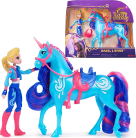 Unicorn Academy pop Isabel en eenhoorn rivier speelfiguur set   11,5 cm, 13 cm