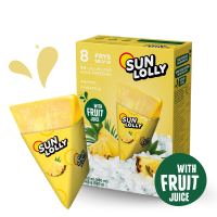 Sun Lolly Waterijsjes Ananas 8 x 60 ml