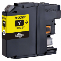 Brother LC12EY inktcartridge 1 stuk origineel geel