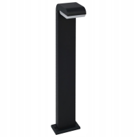 VidaXL LED Buitenlamp   Ovaal, Zwart