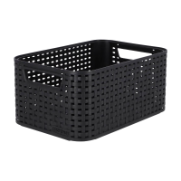 Curver Style Mand   S   6 liter   Antraciet   Premium opbergoplossing, duurzaam kunststof, moderne huisorganisatie