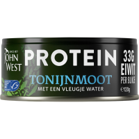 John West MSC Certified Hoge Eiwit Tonijnfilets In Water   120 g