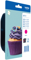 Brother LC123MBP originele inktcartridge   magenta   1 stuk