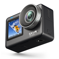 【Terug naar school】SJCAM SJ11 Active actioncamera met dubbel scherm, 2,33 inch touchscreen en 1,3 inch selfiescherm, 4K 30 fps