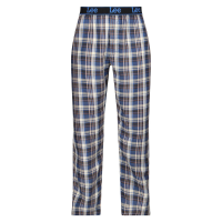 Lee loungebroek Yukon antraciet/blauw geruit XL