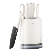 Wangmazi titanium messen set keuken keukengerei combinatie complete keukenmessen set huishoudelijke hakmessenset voor dagelijks koken onmisbaar voor nieuw huis / housewarmingcadeau