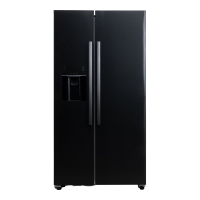 Frilec BONNSBS 666 HCF 040EDI Vrijstaande koelkast   Side by side ontwerp   NoFrost technologie   Water  en ijsdispenser