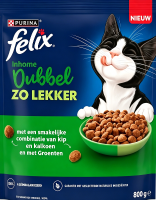 Felix Dubbel zo lekker inhome kip en kalkoen 800 gr