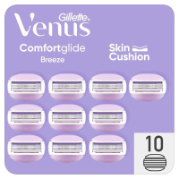 Gillette Venus Comfortglide Breeze   10 scheermesjes   voor vrouwen