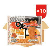 MAMA Oosterse keuken instantnoedels gezouten ei 85 g * 10 (doos)