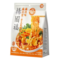 Yang Guofu Malatang Handgemaakte Zongedroogde Noedels Pittige Smaak 266 g
