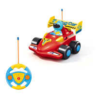 Afstandsbestuurbare F1 cartoon formuleauto