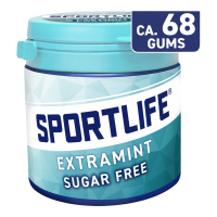 Sportlife Extramint Suikervrije Kauwgom   102 g