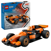LEGO City 60442 F1® coureur met McLaren raceauto
