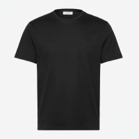 Calvin Klein Glad katoenen t shirt CK Black, heren, maat L