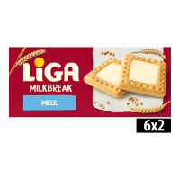 Liga Milkbreak Koekjes Met Melkvulling   245 g