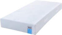 MLILY luchtmatras, IGR CertiPUR, 100 x 200 cm, 2 in 1 hardheid medium/stevig, koel/warmer, ergonomische 7 zones AirCell/CoolFlex/BlueFlow schuim Seaqual Oeko Tex 100, CertiPUR