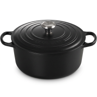 Le Creuset Signature ronde braadpan   30 cm, zwart