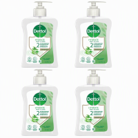 Dettol handzeep pomp   aloë vera 250 ml x 4 (4 pack)