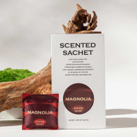 Zooly Geurzakje Autoset   Green Branch Magnolia (Rood), 12 g, 1 set