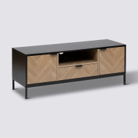 5Five Chevrons TV meubel   Spaanplaat, 120 x 40 x 45 cm