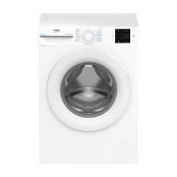 Beko BM3WFU38412CW Wasmachine – 8 kg wascapaciteit – 1400 rpm – EnergySpin – ProSmart Inverter Motor – Energieklasse A – Wit