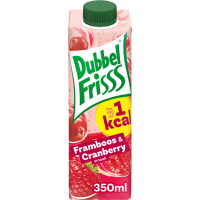 DubbelFrisss Framboos Cranberry Sap   0.35 L