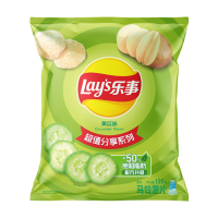 Lay's aardappelchips komkommersmaak 135 g