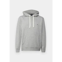Tommy Hilfiger essential fleecehoodie voor heren, XXXL, medium grijs gemêleerd