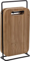 5Five Set van bamboe tapasplanken   4 stuks, bruin