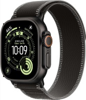 Apple Watch Ultra 3, Trail Loop M/L, Zwart (Zwart)
