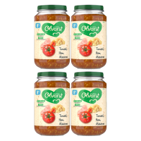 Olvarit macaroni met tomaat en ham 8M+ 200 g * 4