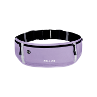 PELLIOT heuptas uniseks voor buitensport, handsfree en handig, lichtgewicht en duurzaam, lilapaars