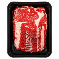 Dun gesneden rundvlees van ribeye voor hotpot (1,2 mm)   500 g