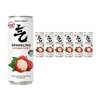 【Verkoeling】Genki Forest bruiswater met lycheesmaak 24×330ml