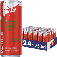 Red Bull Rode Watermeloen 25 cl Blik 24 Pack