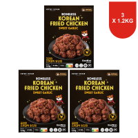 Rengi Koreaanse gefrituurde kip zoete knoflook familiepak 1,2 kg x 3