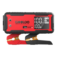 【94 Na promotie】GOOLOO (GOOLOO5) GT4000S jumpstarter 4000 A auto startbooster 100 W tweerichtings snelladende draagbare auto acculader boosterpack voor 10 L dieselmotoren en alle benzinemotoren, superveilige lithium startbox voor 12 V voertuigen