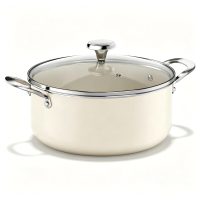 Redchef Gemstone Aluminium 24 cm Soeppan Beige