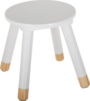 Atmosphera Douceur Kruk   Wit, D24 x H27 cm
