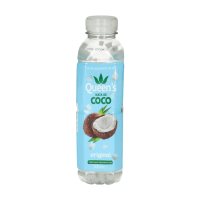 Queens origineel kokoswater met kokosgelei   500 ml