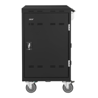 Acer oplaadwagen met 32 vakken