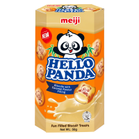 Meiji Hello Panda koekjes met karamelvulling 50 g
