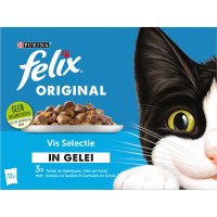 Felix origineel premium kattenvoer vis 12 x 85 g