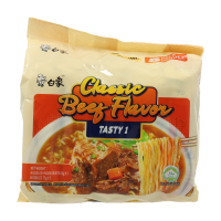Bai Xiang Klassieke Runderbouillonnoedels Zak 82 g*5