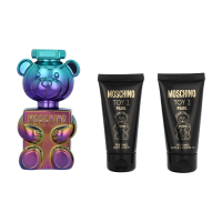 Moschino Toy 2 Pearl geschenkset 3 delig eau de parfum unisex 50 ml + bodylotion 50 ml + douchegel 50 ml