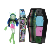 Monster High Skulltimate Secrets Ghoulia Yelps pop   27 cm, Neon Frights